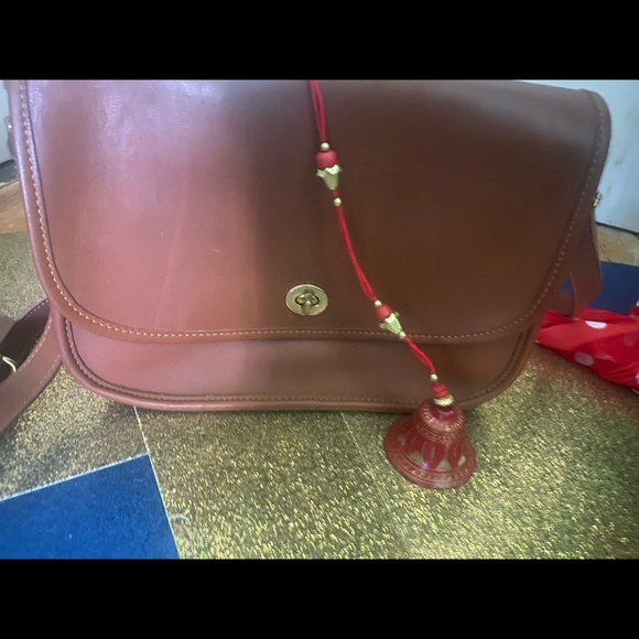CLASSIC BRITISH TAN CROSSBODY STAR Bag FLAWED - Picture 9 of 16